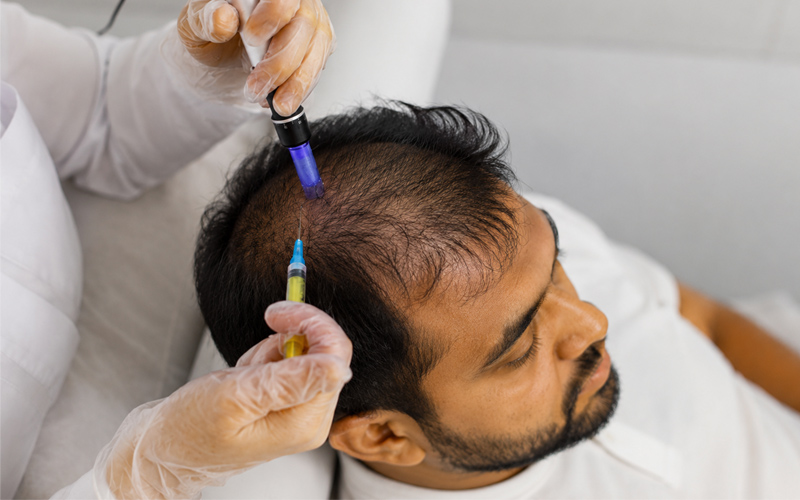 PRP hair treatment in Nellore